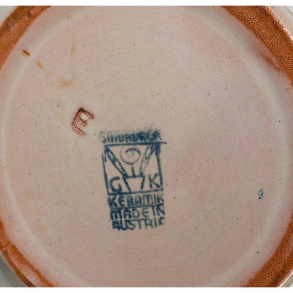 Vintage Gmundner Keramik Ceramic Beer Stein Coffee - Picture 12 of 12